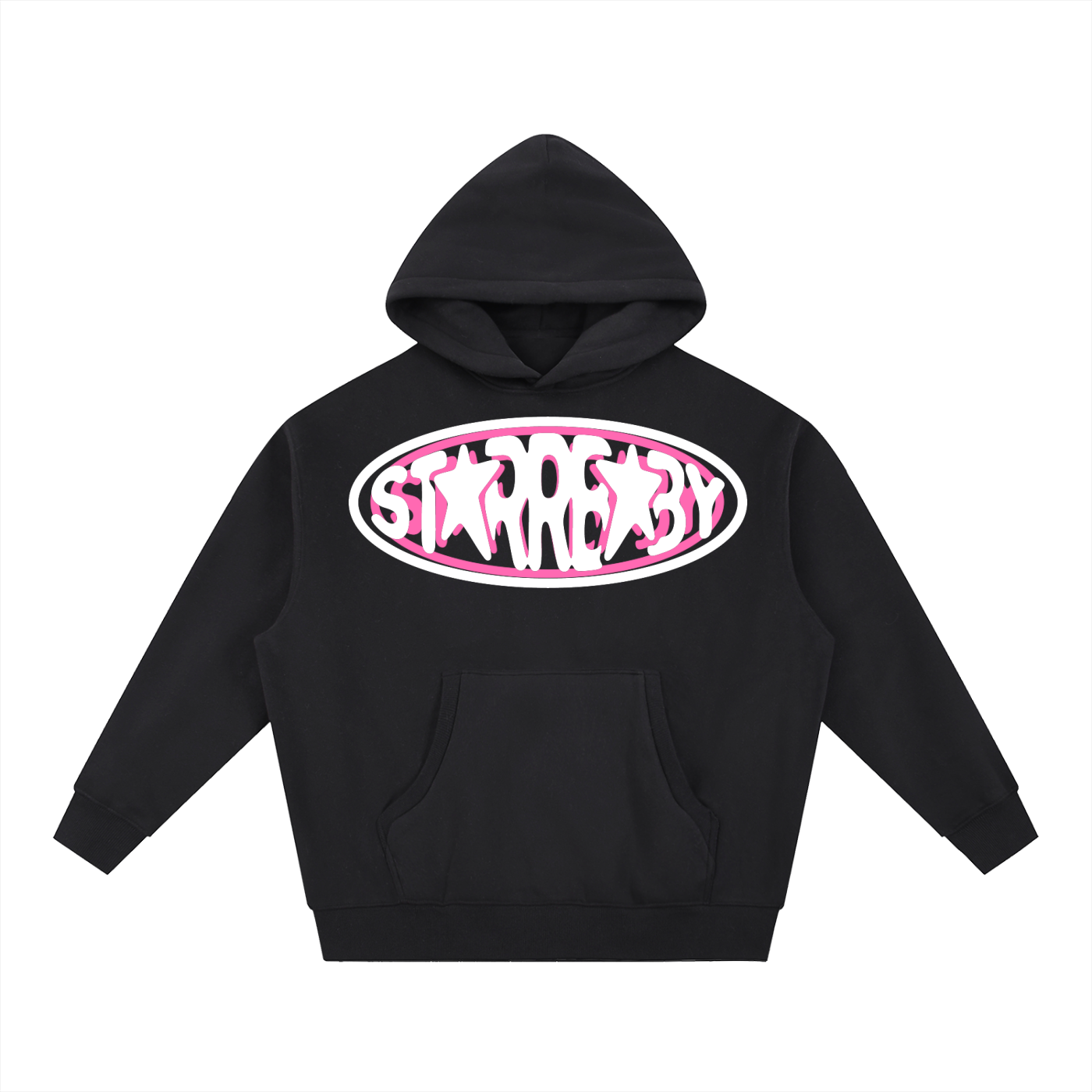 "VERTIGO" SB Essential Oversized Boxy Fit Fleece Hoodie
