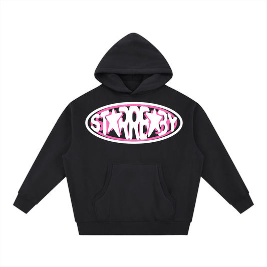 "VERTIGO" SB Essential Oversized Boxy Fit Fleece Hoodie