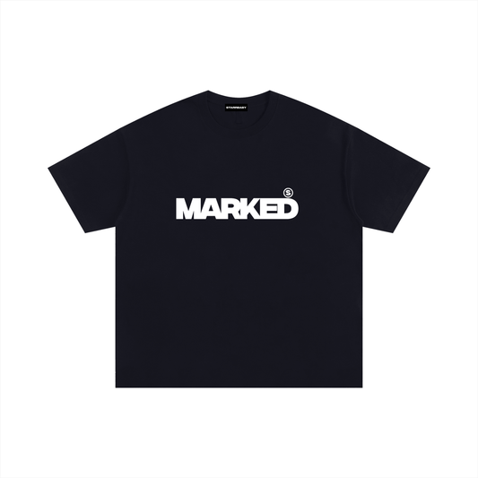 “MARKED” Black T- Shirt