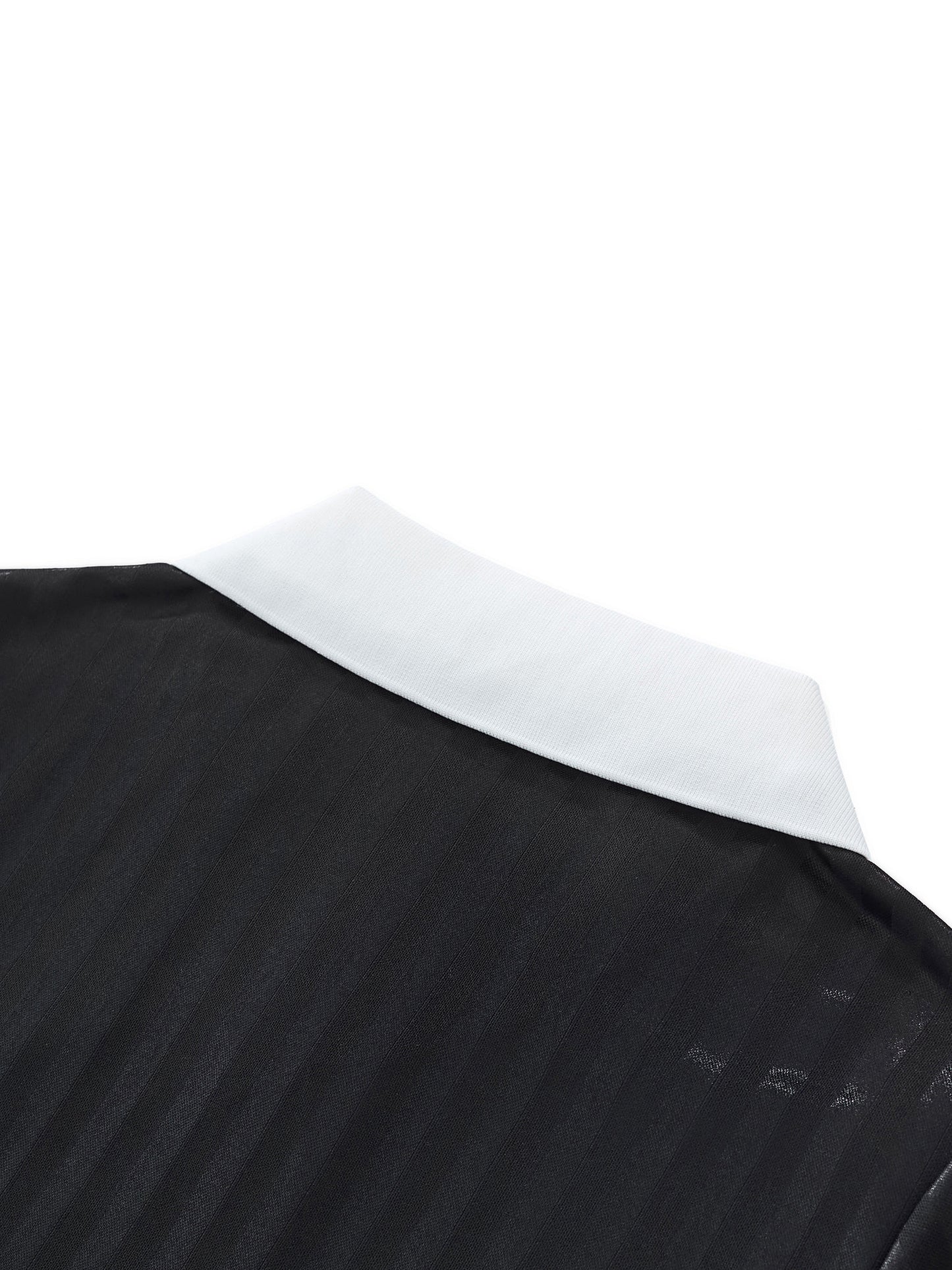 "THE KICKER" Striped Cropped Jersey